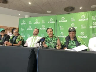 Herman Mashaba speaking at a media briefing