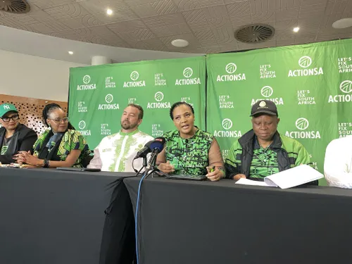 Herman Mashaba speaking at a media briefing