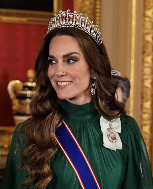 Kate Middleton at a cancer awareness event