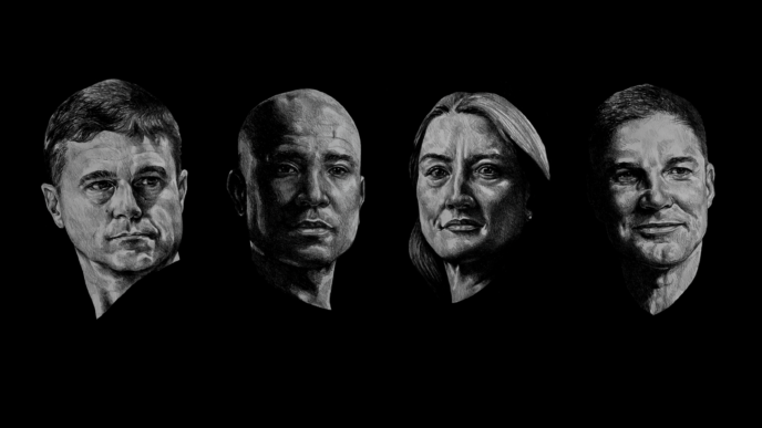 Astronauts on board the Artemis II mission