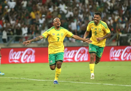 Bafana Bafana in action against Panama
