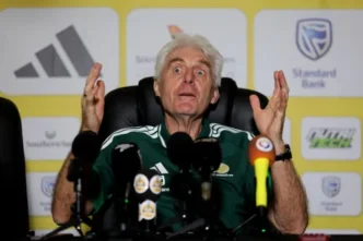 Hugo Broos, Bafana Bafana coach