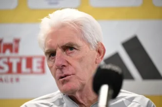 Bafana Bafana players in action