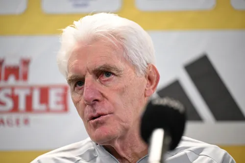 Bafana Bafana players in action