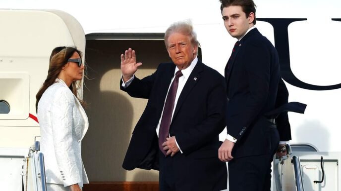 Barron Trump photo