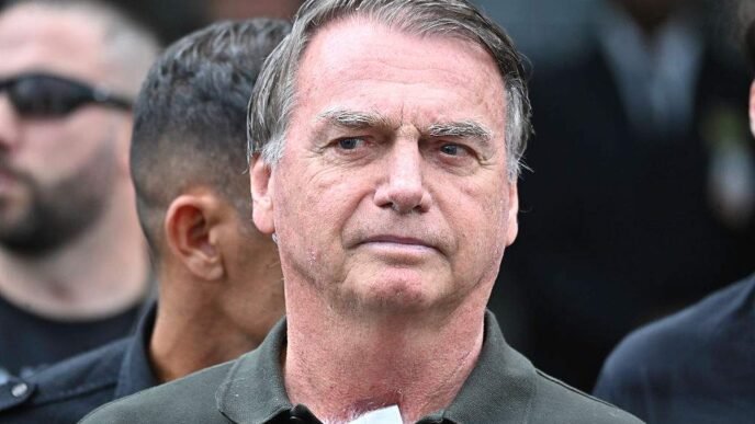 Jair Bolsonaro in hospital