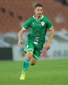 Bradley Grobler in action for Sekhukhune United