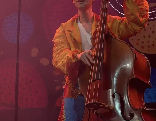 Jacob Collier performing at the Cape Town International Jazz Festival