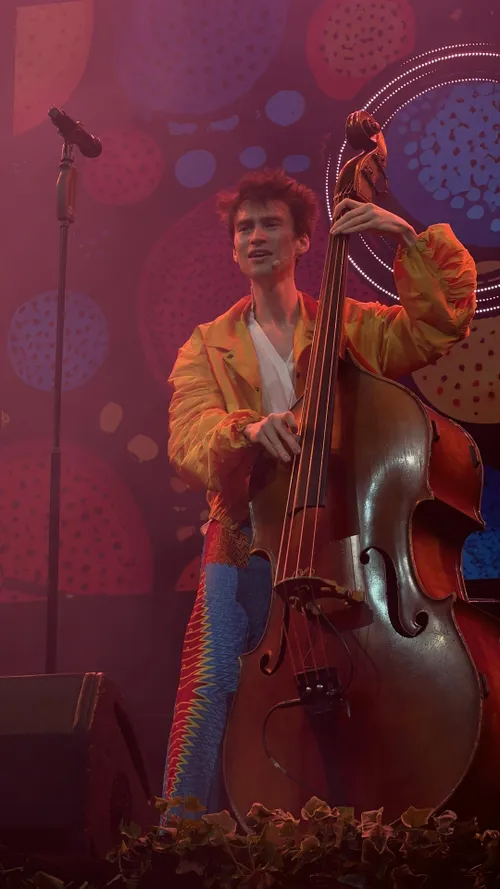 Jacob Collier performing at the Cape Town International Jazz Festival