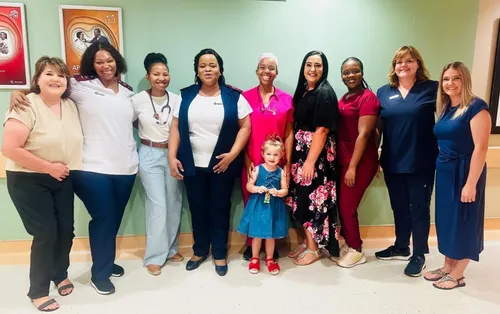 Hannah-Grace smiling