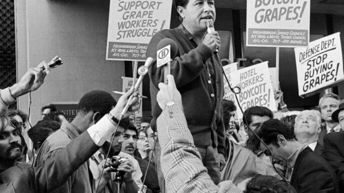 Cesar Chavez portrait