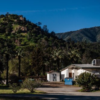 Cesar Chavez at La Paz compound