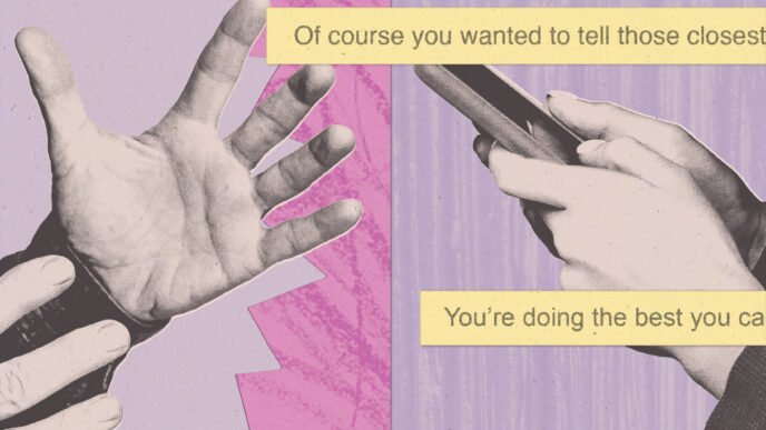 Chatbot on a computer screen