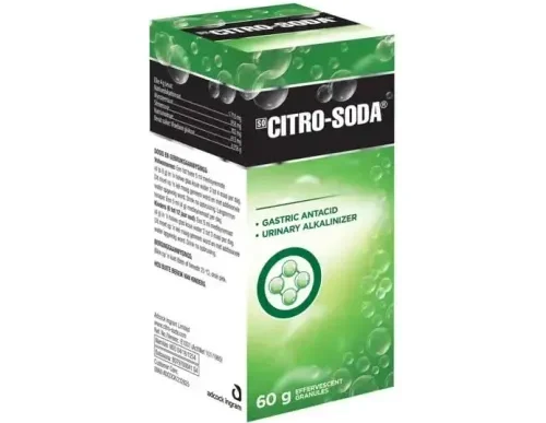 Citro-Soda packaging with batch number