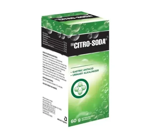 Citro-Soda packaging with batch number