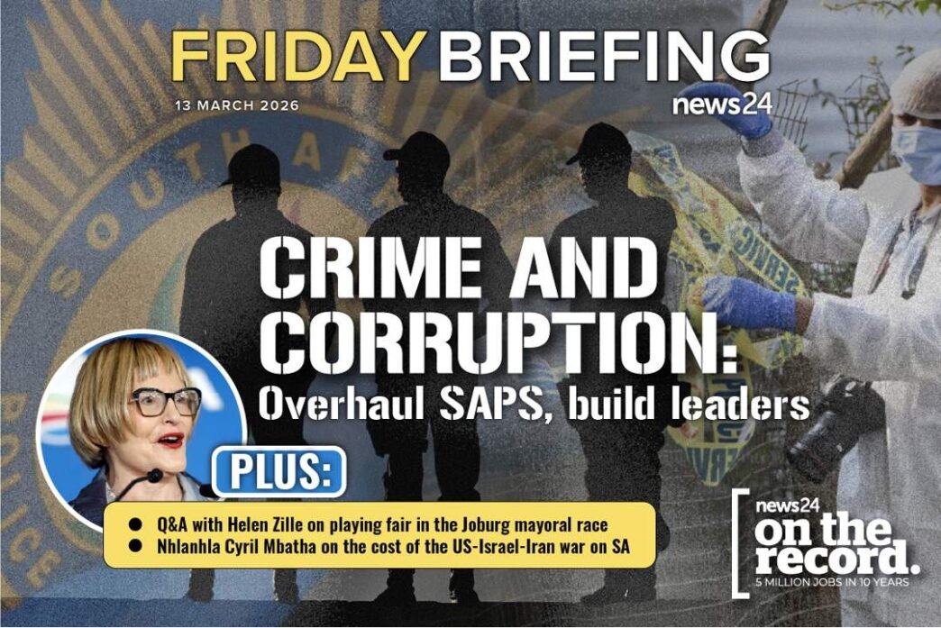 South African flag with a broken chain