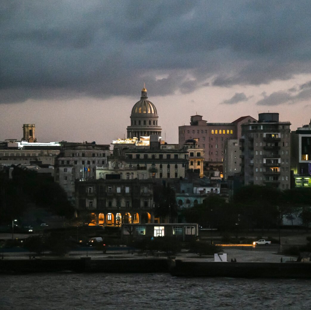 Russian oil tanker docking in Cuba