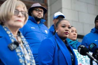 DA Federal Chairperson Helen Zille and national spokesperson Karabo Khakhau