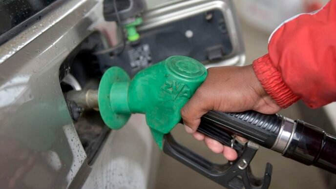 Diesel price hike graph