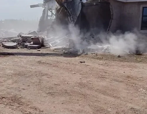 Eskom demolition in Thornville