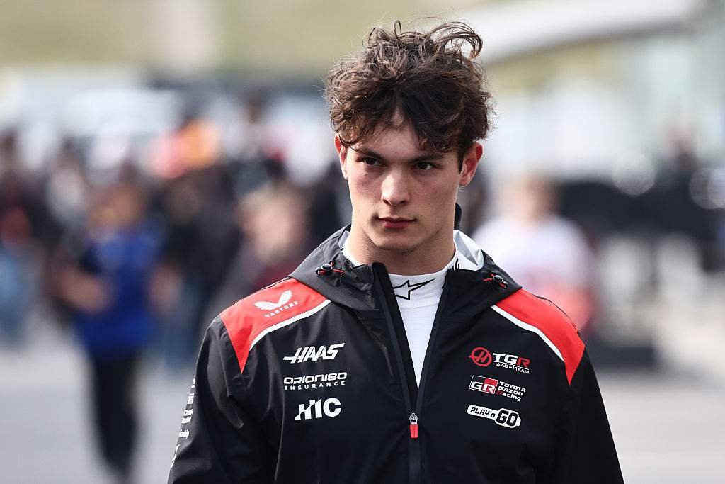 Ollie Bearman crashes at Japanese Grand Prix