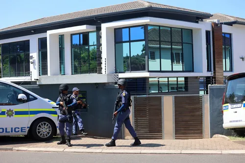 South African Police Service tactical unit