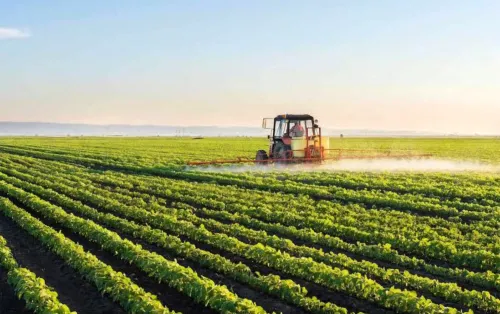 Fuel pump in a rural area