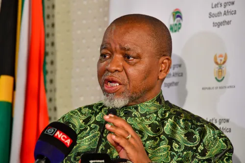 Minister Gwede Mantashe