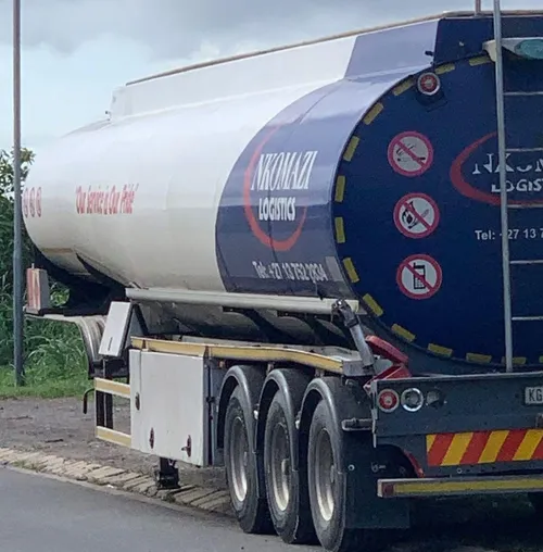 Diesel tanker stolen in Pinetown