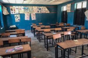 Gauteng school stabbing scene