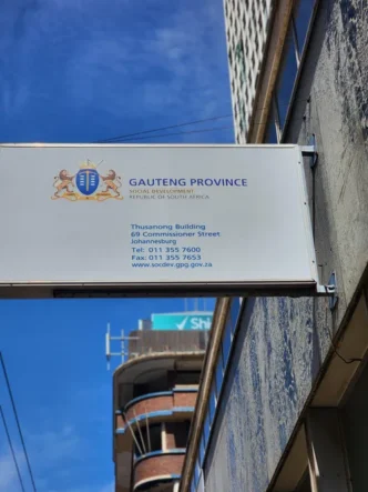 Social worker with a child