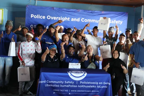 Men engaging in conversation about GBV