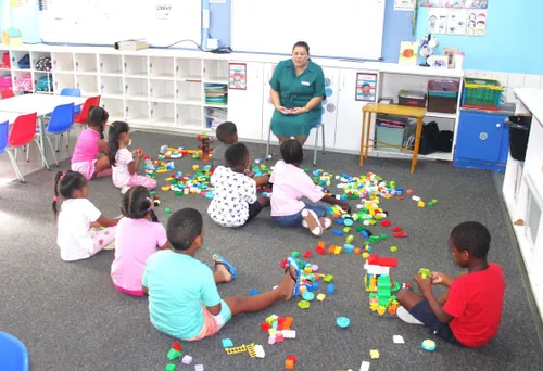 Grade R teachers in a classroom