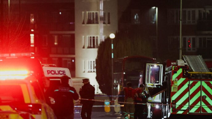 London police investigate arson attack on Jewish ambulance service