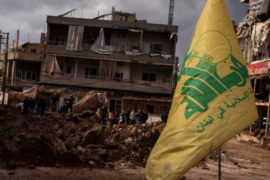 Hezbollah fighters in southern Lebanon