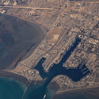 Map of the Hormuz Strait