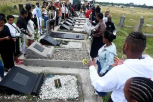 Families of Sharpeville Massacre victims visit Phelindaba Cemetery