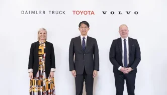 Hydrogen fuel cell truck