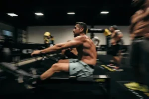 Keegan Poole in action