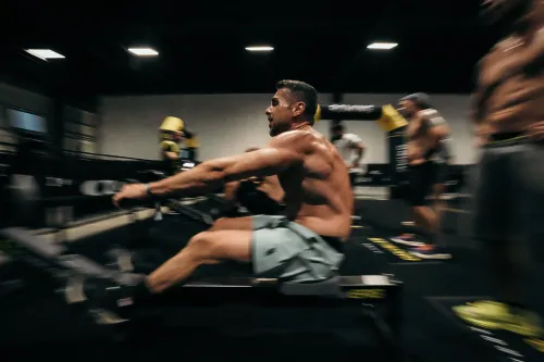 Keegan Poole in action