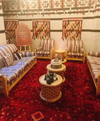 The Whispers of Diriyah restaurant in Johannesburg