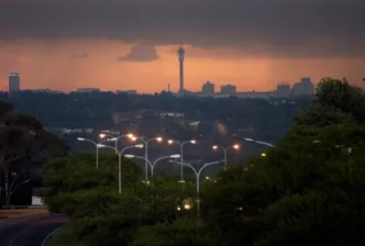 Joburg cityscape with innovative buildings