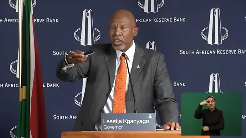 SARB Governor Lesetja Kganyago