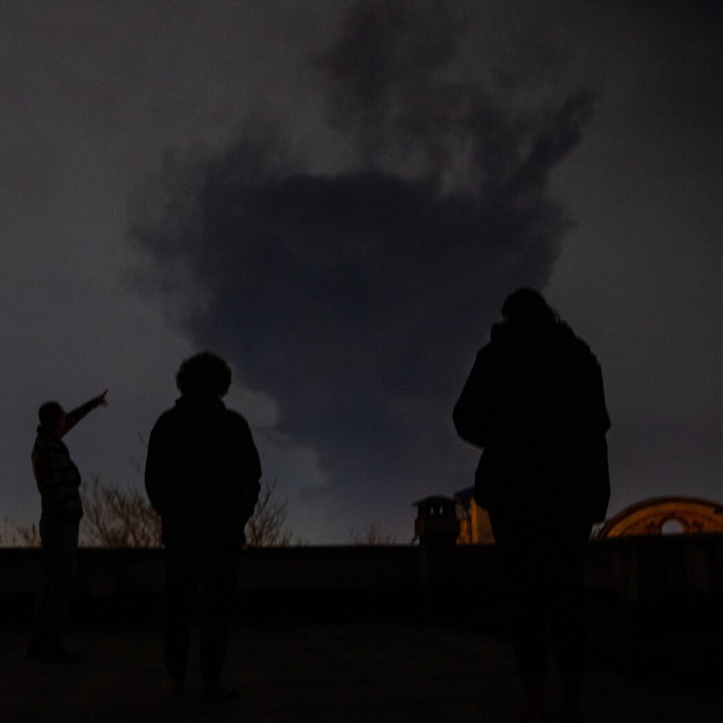 Map of Middle East showing Iran and Israel