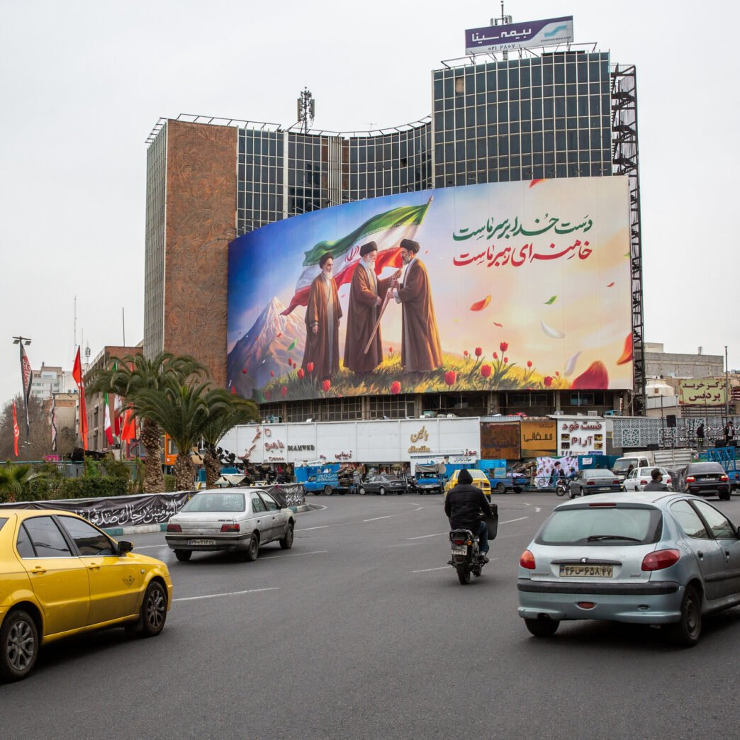 Iranian military personnel in uniform