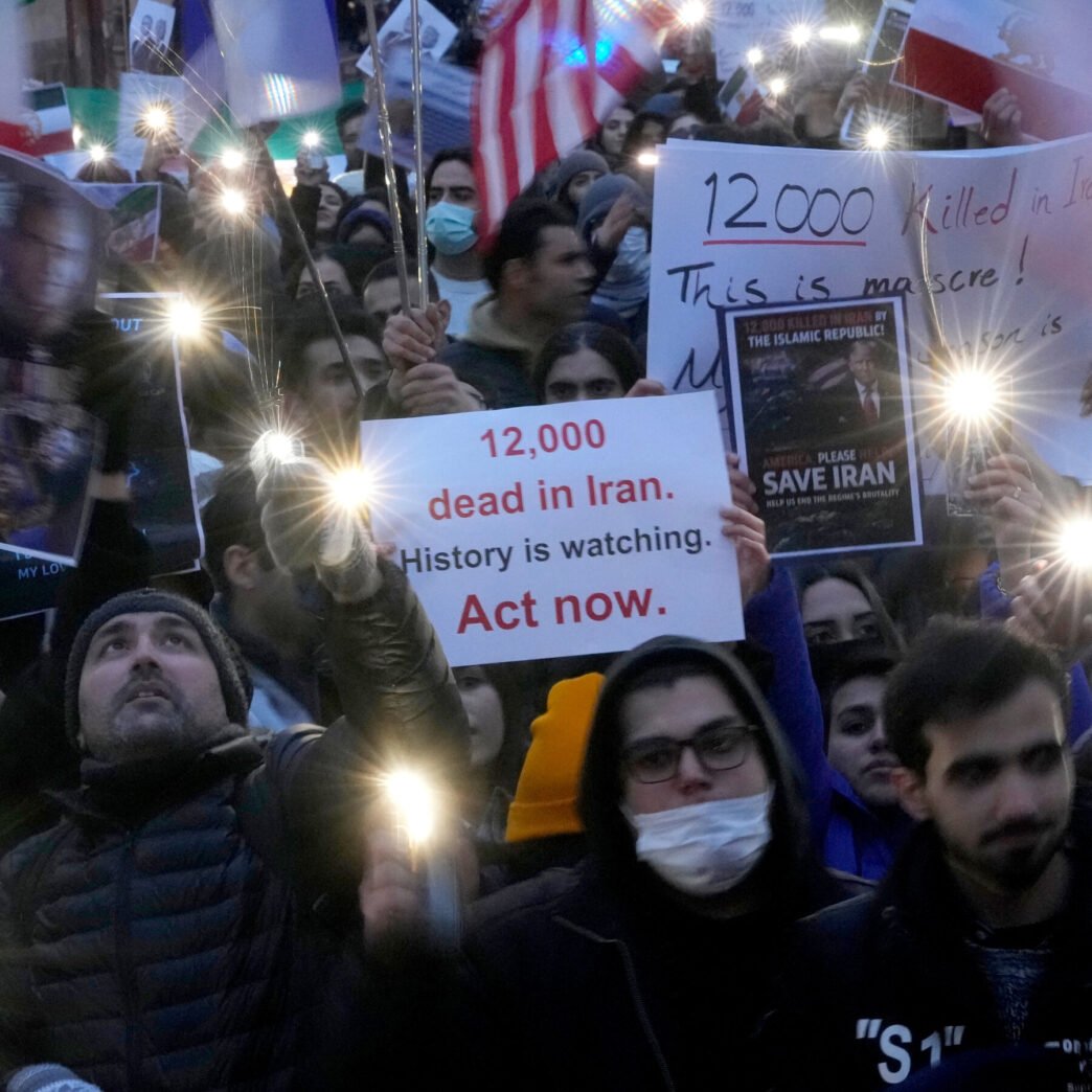 Iran sanctions protest