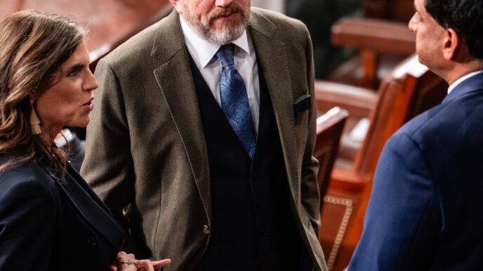 US flag and Iran map