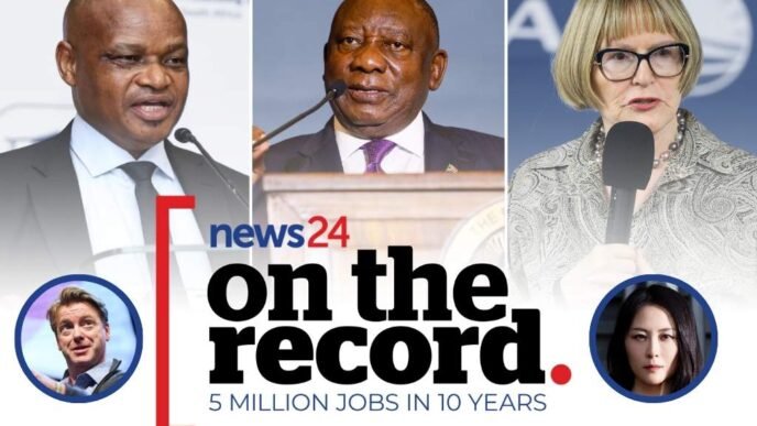 News24 On the Record summit logo