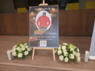 Jonisayi Maromo memorial service