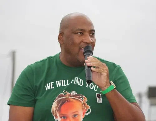 Gayton McKenzie at the launch of the Joshlin Smith Foundation